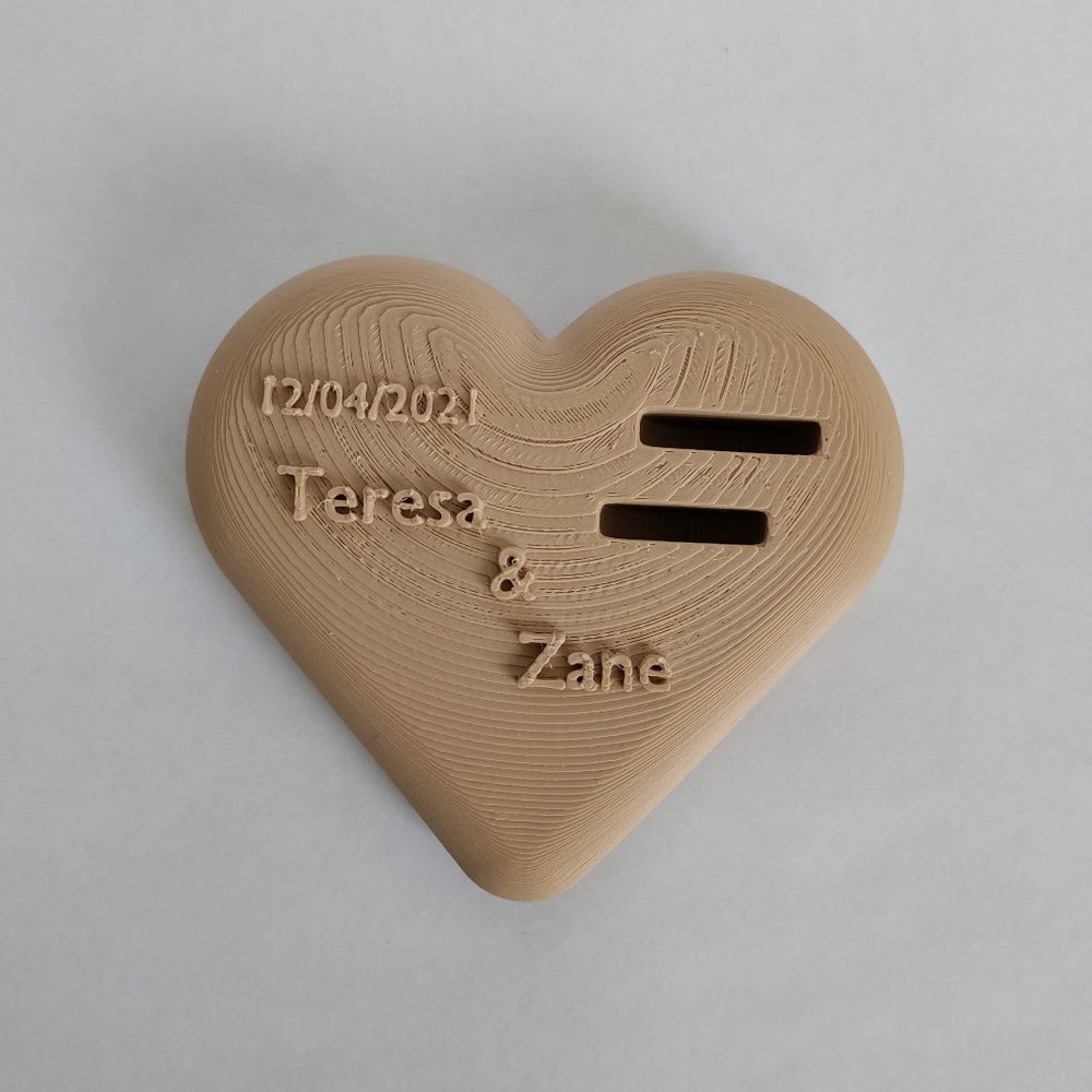 Personalized Wedding Ring Holder Love Decoration Artwork